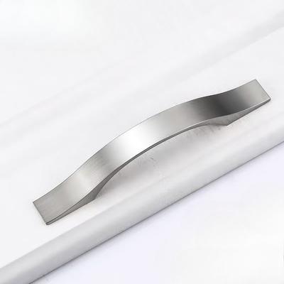 Cabinet Handles Drawer Knobs Aluminum Alloy Wardrobe Door Handles Brushed Pulls Simple Modern Style Furniture Handle