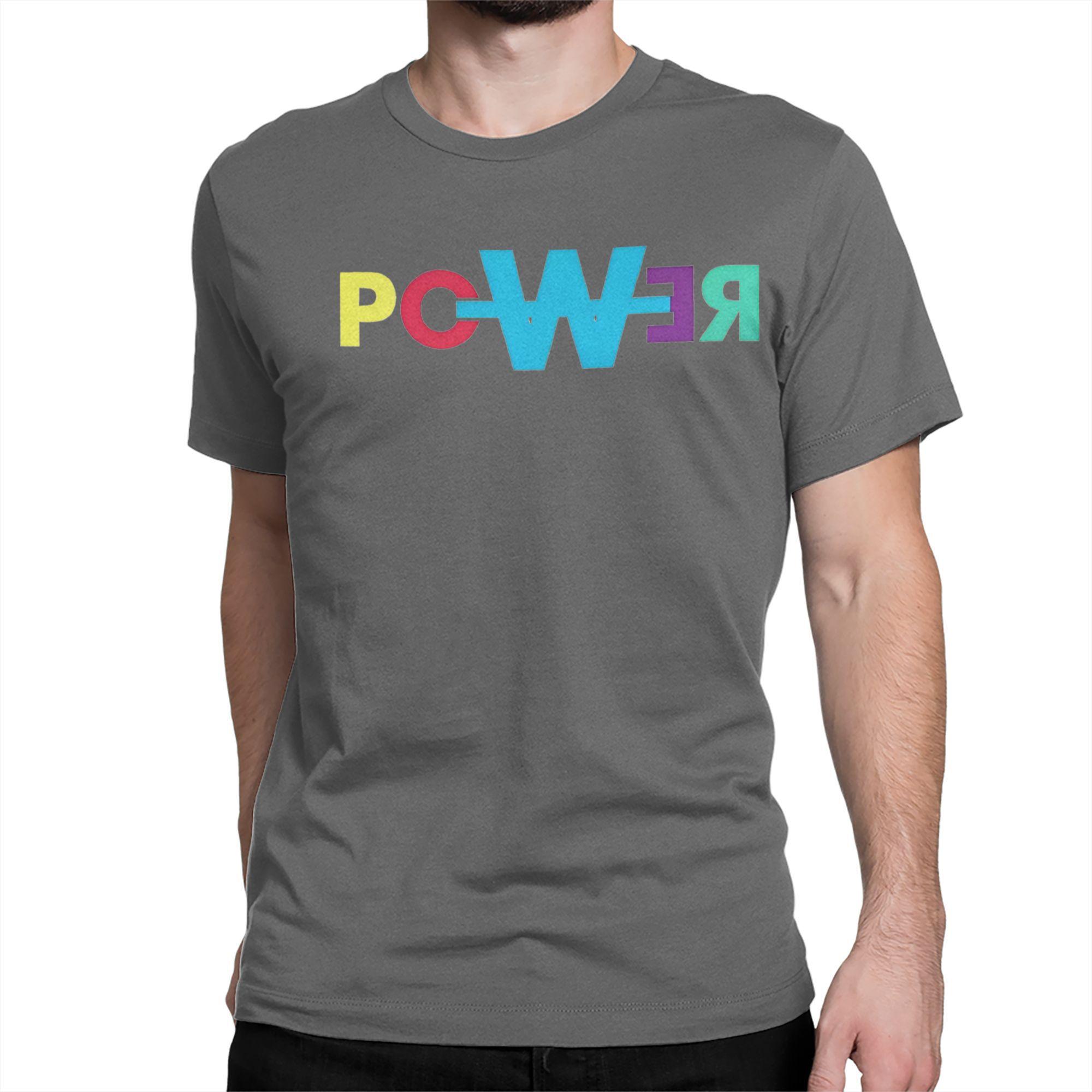 

Men Women s T-Shirt Power G Dragon Novelty Cotton Tees Short Sleeve T Shirt Crewneck Clothes Adult 4XL