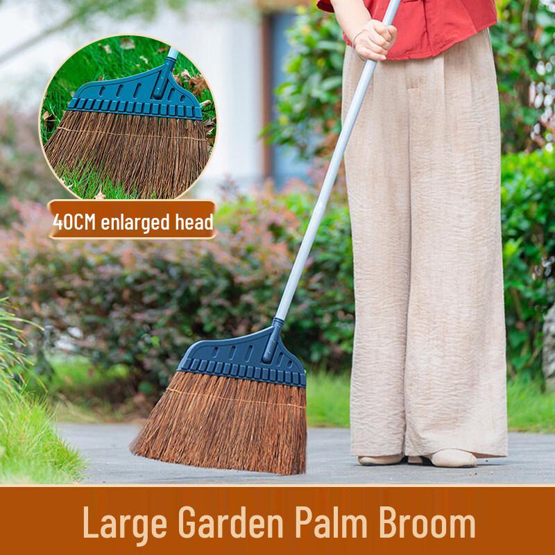 Outdoor Broom and Dustpan Set