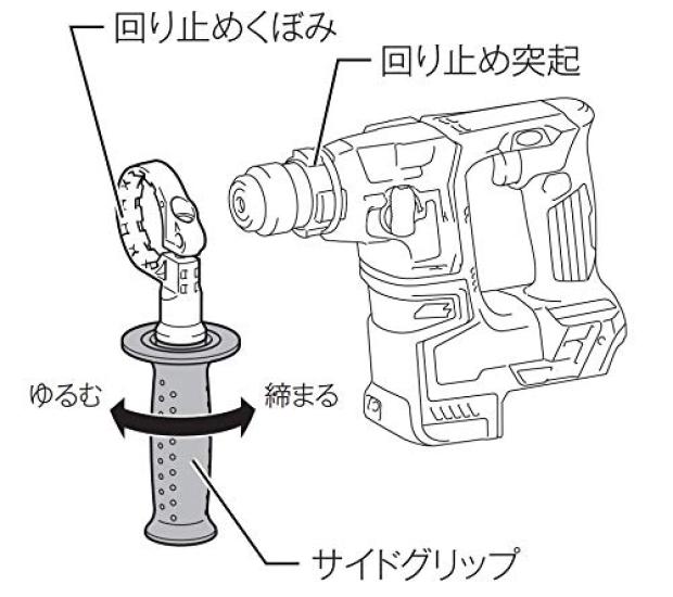 Makita Rechargeable Hammer Drill 18V 17mm Battery Charger Sold Separately HR171DZK SDS+