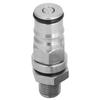304 Stainless Steel Beer Keg Ball Lock Adapter Post Pressure Relief Valve Home‑Brew Accessory(Liquid )