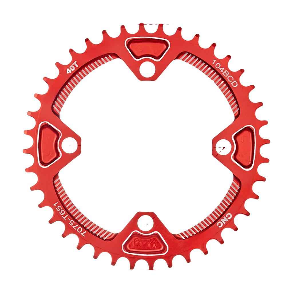 Bicycles 104BCD Crank Chainring Bicycles Crank Narrow and Wide Chainring Wheel Narrow Wide Bike Single Chainring