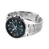 Casio EDIFICE Fashionable Business Versatile Kinetic Design Chain Classic Three Eyes Six Pins Waterproof Quartz Movement Stainless Steel EQS-920DB-1B