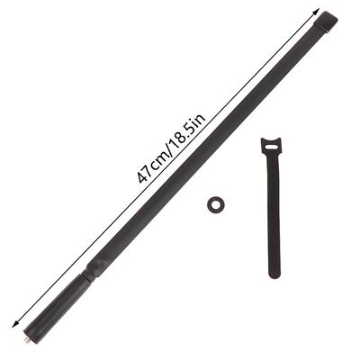 1Pc 47Cm Foldable Antenna Sma-Female Vhf Uhf For Uv-5R 9R 6R Uv82 Accessories