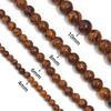 1 Strand 4/6/8/10mm Natural Stone Beads Golden Silk Jade Round Loose Beads For Jewelry Making DIY Bracelets Necklace Accessories