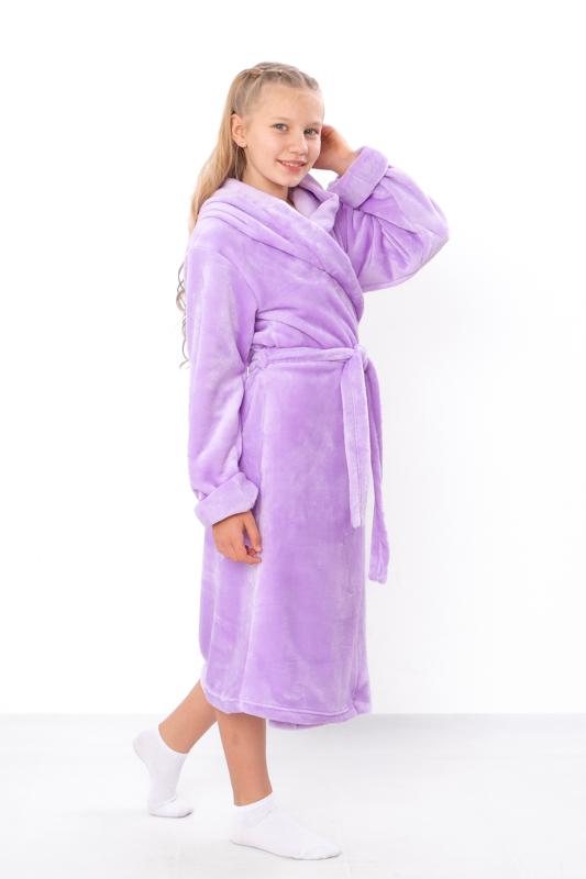 Szata (dziewczyny) – Szlafrok z kapturem, Miękki frotte, Półsezonowy 6390-034-5 HC