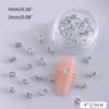20pcs Nail Rhinestones Diamonds Crystals for Nail Art 3D Decoration Stones Set