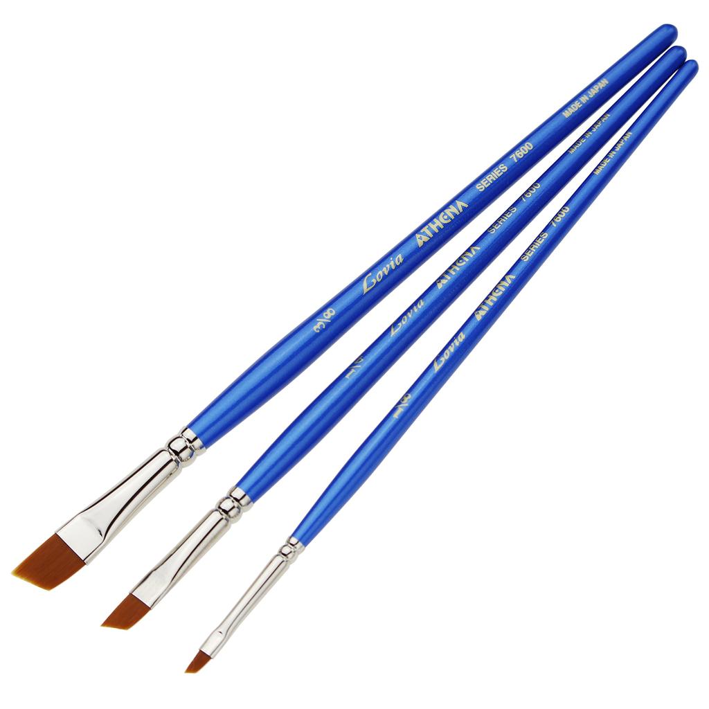 Athena Brush Ravia Angular set 10000273 3-piece