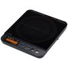 Iris Ohyama IH Cooking Heater, 1 Burner, with LCD, 1400W, Overflow Prevention, Automatic Temperature Adjustment, IH Stove, Tabletop, 7 Levels of Heat