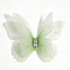 50Pcs Double-layer Chiffon Butterfly Embroidered Patches  Bridal Hair Accessories