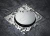 Factory Price Commercial Drainer Hot Sale Pop up Floor Drain with Foot Print Pattern