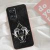 Zodiac Constellation Case For Realme C65 C67 C71 C63 C61 C55 C51 C53 C35 C75 11 12 13 14 15 Pro Plus GT6 GT7 Pro