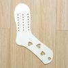 Pack of 6 Sock Blocking Molds for Knitting Applications and Effective Presentation Solution Craft Display Accessories