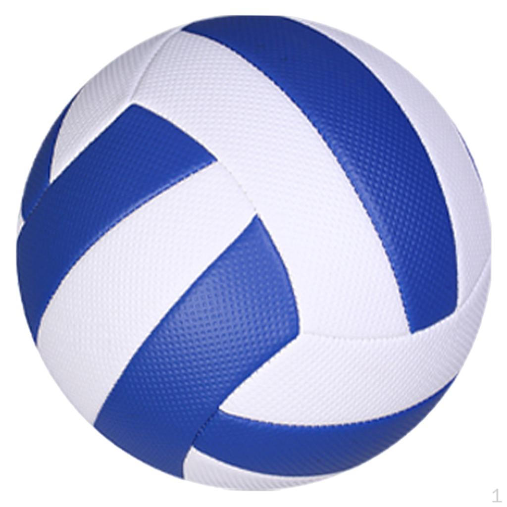 Official Size 5 Volleyball Recreational Rubber Stability PVC Soft for Training Beach Play Children