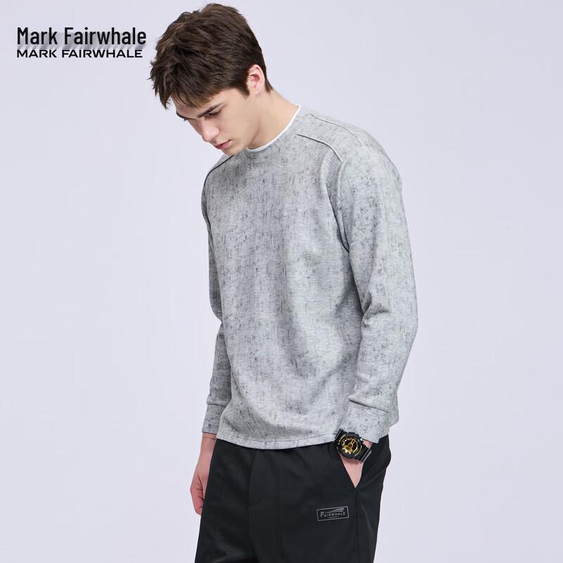 Mark Fairwhale Men s Crew Neck Long Sleeve T-Shirt L