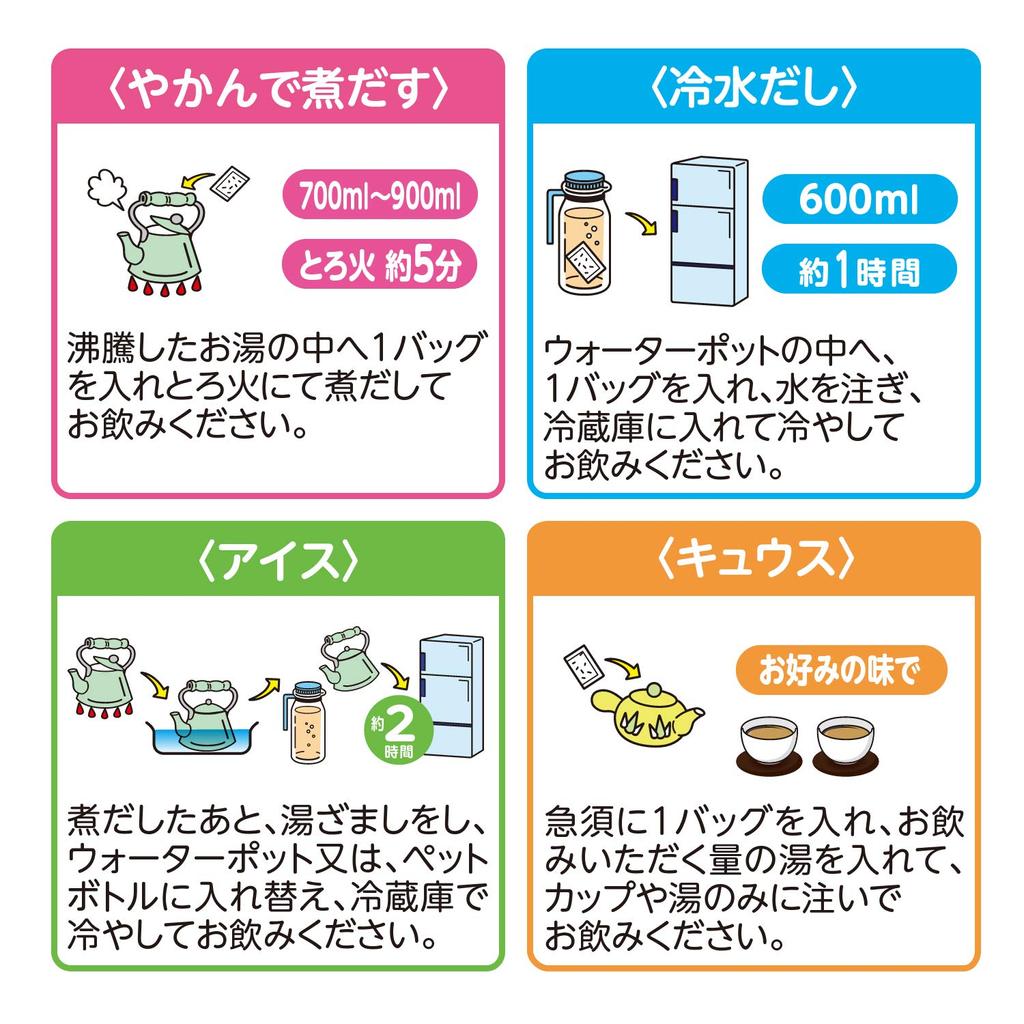 Yamamoto Kampo Pharmaceutical Nata Bean Barley Tea 10gX24H