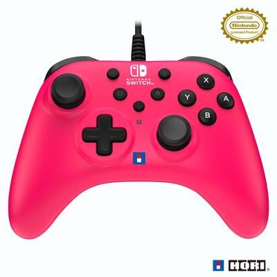 [Nintendo-Lizenzprodukt] HORIPAD TURBO für Nintendo Switch / PC Magenta [Turbo Hold-Funktion enthalten]