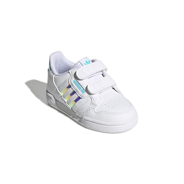 Adidas Originals Continental 80 Stripes Comfortable Low-Top Sneakers Baby Sneakers White GZ3262