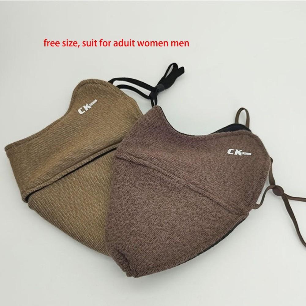 Washable Face Mask Breathable Face Cover New Warm Mask  Autumn and Winter
