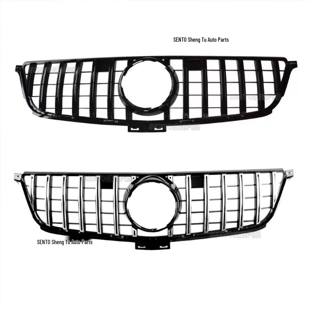 2013-2015 Mercedes-Benz ML W166 GT Style Front Grille Modification