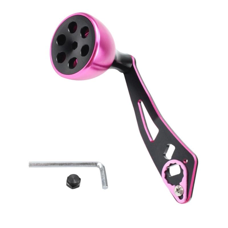 Single Fishing Reels Handle Baitcasting Reels Power Handle Aluminum Alloy Fishing Reels Rocker Fishing Tackle Tool