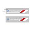 VW GTI GOLF 2026 Hot For VW VOLKSWAGEN Car Crystal Emblem Auto Decor Decals Car Window Wiper Stickers For Volkswagen GOLF Polo T