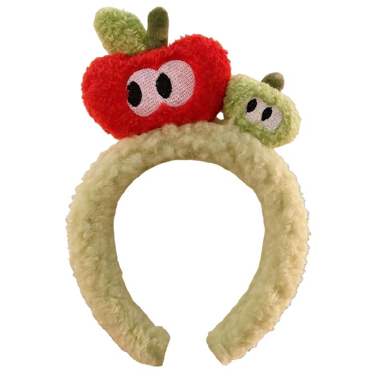 

Fashionable Fruit Headwear Lightweight Plush Fabric Hair Band Props For Outdoor Activity And Daily Styling Tool