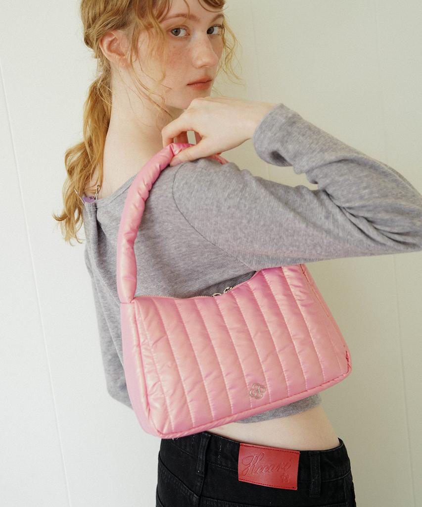 Heeari Snuggle Padded Tote Bag_Pink