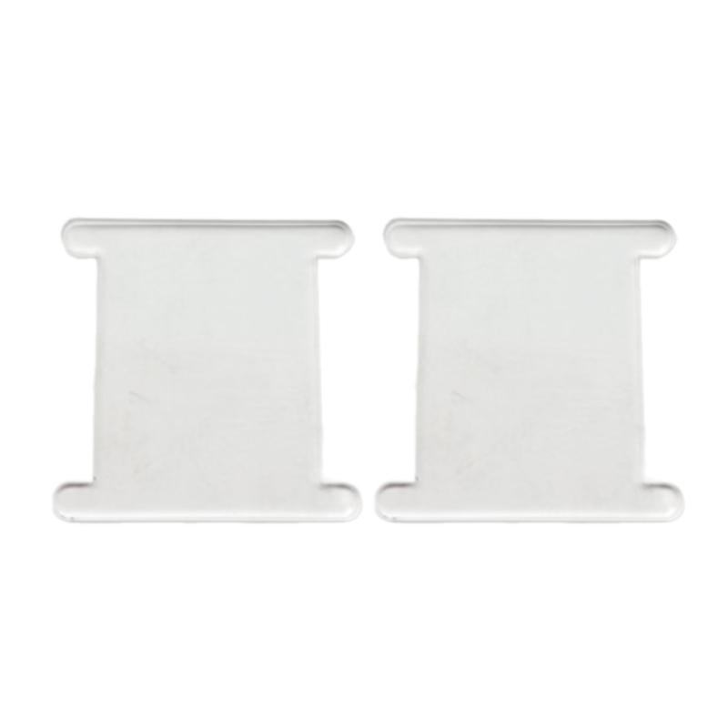 2/4Pcs Acrylic Floss Bobbins Embroidery Thread Bobbins Acrylic Thread Winders for Stitching Thread Sewing Thread Storage