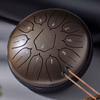 Hluru Glucophone Stahlzungentrommel 6 Zoll 11 Töne Trommeln D5 Ätherische Trommel Für Anfänger Handpan Musikinstrumente