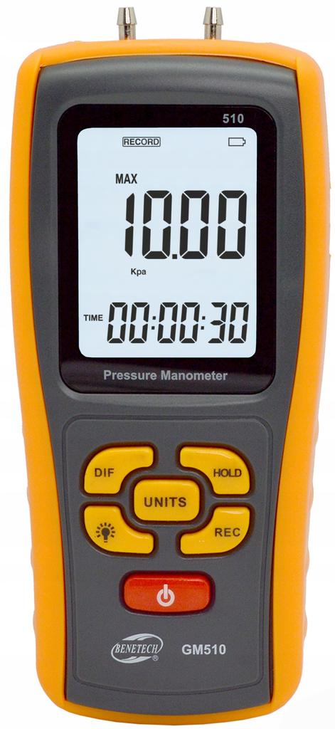 MANOMETER Differential Digital Pressure Gauge USB