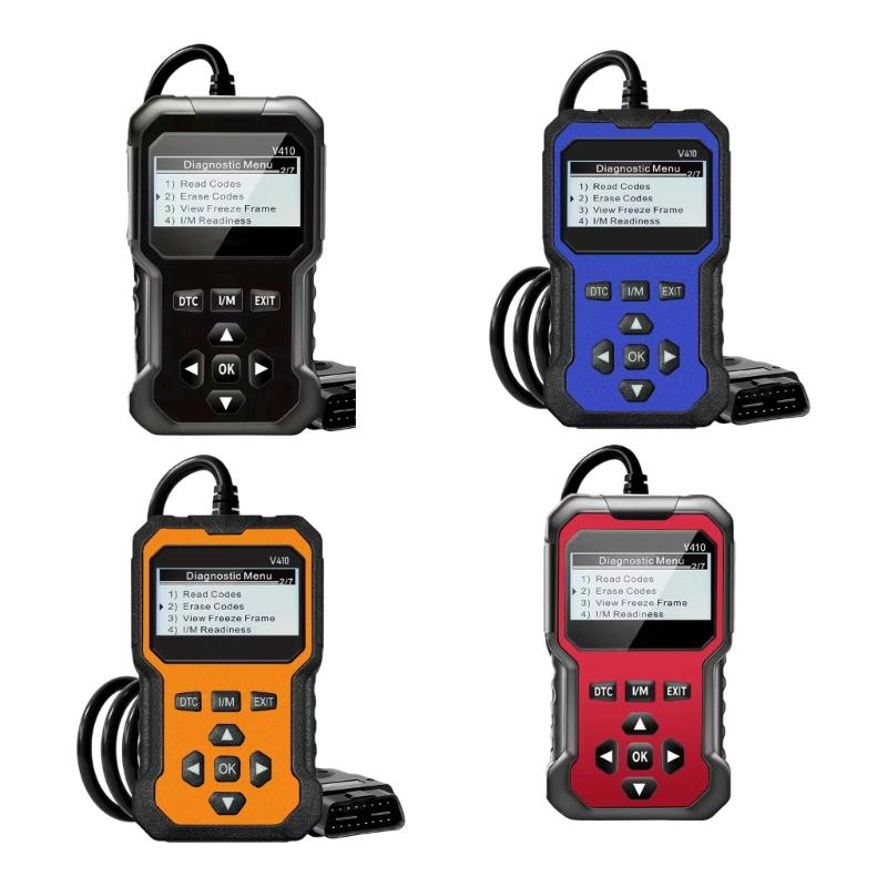 Industrial OBD2 Diagnostic Scanner High Resolution Display Multiple Language Compatibility Car Diagnostic Tool