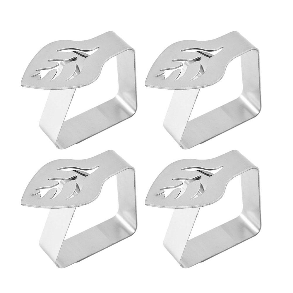 Клипсы для скатерти, держатели скатерти, нескользящие серебряный