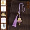 Gold Foil Inlay Gourd Pendant DIY Kit – Chinese Tassel Ornament for Dragon Boat Festival