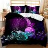 Headphones Duvet Cover Rock Music Melody Note Bedding Set Cool White Headset Boys Double Queen King Size Polyester Qulit Cover