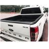4PCS Bed Rail Cap Taligate Rail Guard Cap Protector Cover For Ford Ranger T6 T7 T8 2012-2025 PX PX2 PX3 Wildtrak Matte Black