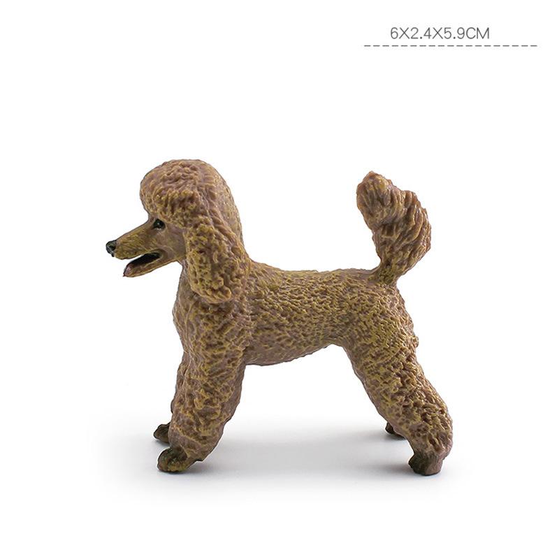 Simulation Golden Retriever Canine Labrador Bulldog Husky Shiba Inu Poodle Fun Pet Dogs Dog Models Kids Plaything Decorative Ornaments