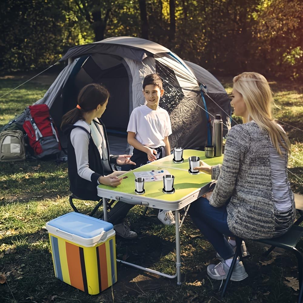 Foldable 201 Stainless Steel Tumbler - Portable, Space-Saving Design for Travelers, Campers & Workers, Camping Essentials