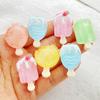 10Pcs Cute Resin Transparent Fruit Strawberry, Lemon Ice Cream Flat Back Scrapbooking DIY Jewelry Craft Decoration Accessories
