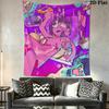 Vibrant Graffiti Style Pattern Home Decor Tapestry, Wall Hanging, Decorative RV Wall Cloth.MGT0918551
