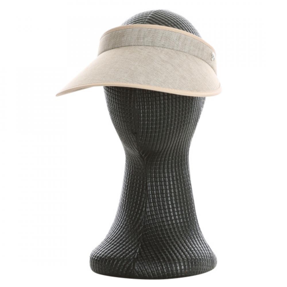 Shop Women S Uv Protection Sun Cap viSor Km Wh 0737 Beige