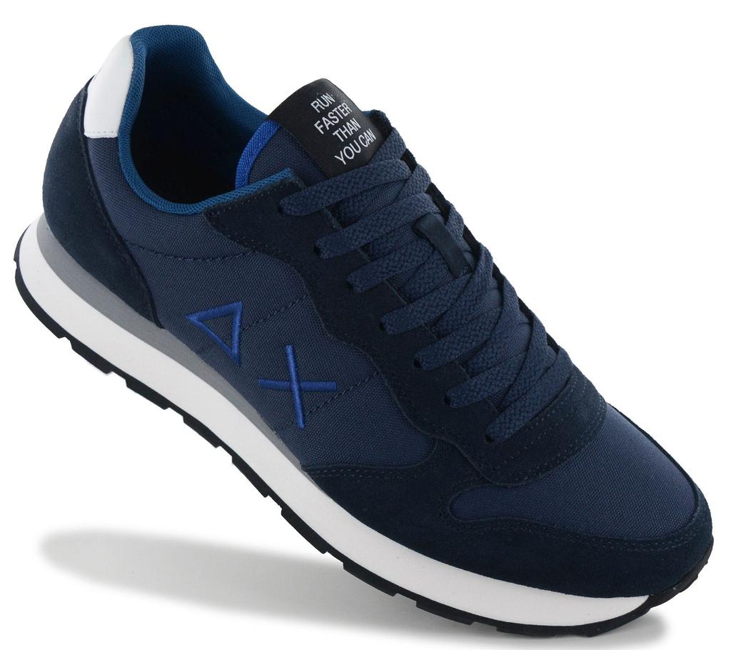 SUN68 Tom Solid - Herren Sneakers Schuhe Navy-Blau Z46101-07 ORIGINAL