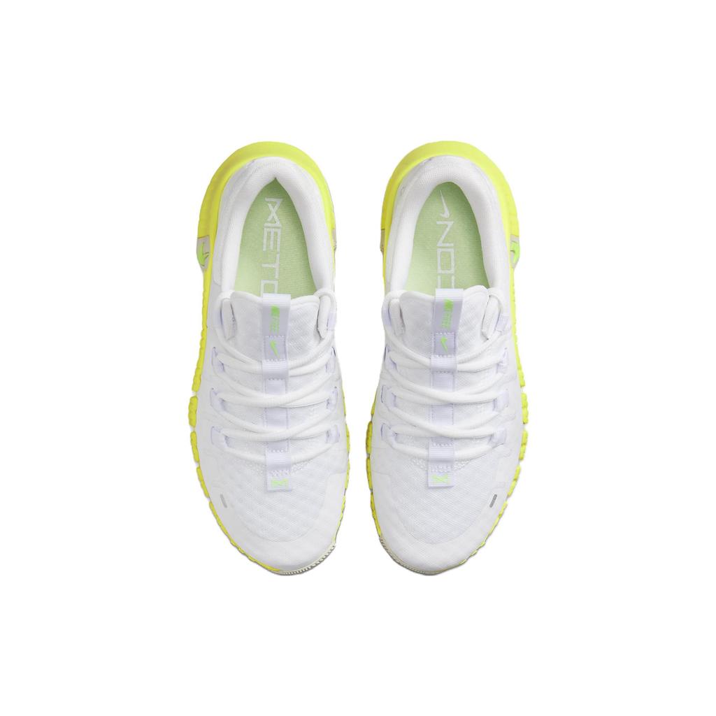 Nike Free Metcon 5 White Lime Blast Femmes Baskets Lumineux-Vert Sea-Glass DV3950-106