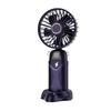 2023 Portable USB Handheld Fan with Foldable Digital Display & Aromatherapy, Rechargeable, Custom Logo Available