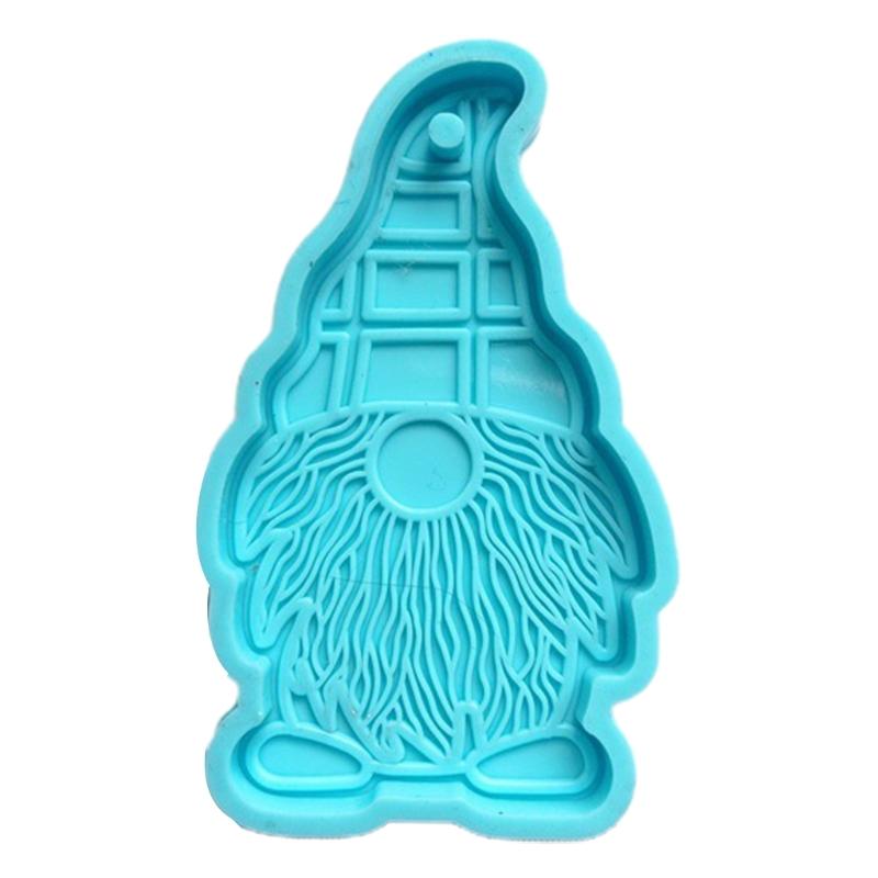 

Вироби своїми руками УФ Епоксидна форма Ручна робота Ювелірні вироби Підвіска Смола для лиття Гном для ляльки Форма для брелока своїми руками Смоляна форма Силіконова М 1