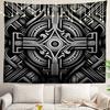 Graffiti Abstract Tags Wall Tapestry Letters Without Meaning Hand Street Wall Hanging Large Tapestry Decoration Polyester Fiber