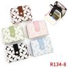 Japanese Cute Kitten Women's Wallet: Short Student Card Holder & Zipper Coin Purse