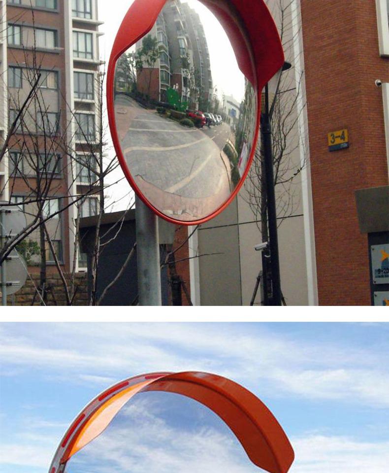 Wide-Angle Traffic Convex Mirror for Intersections