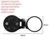 Bicycle Computer Stem Mount Holder Bike Computer Mount Stopwatch Speedometer Support Stand for Polar for Garmin Bryton Cateye
