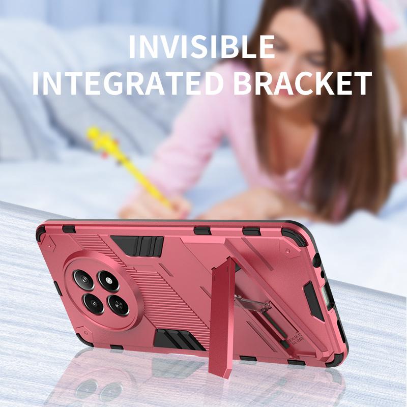 For Realme 12X 5G Cover Case For Realme 12X Coque Fundas Armor Shockproof KidStand Hard PC Protective Phone Bumper Realme 12X